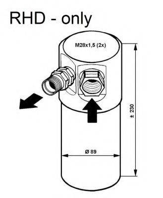 NRF 33082 Осушитель, кондиционер