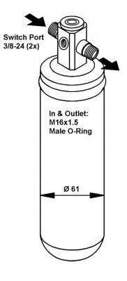 NRF 33171 Осушитель, кондиционер