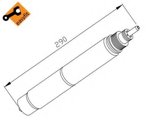 NRF 33197 Осушитель, кондиционер