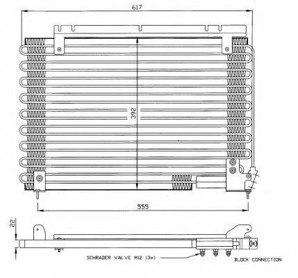 NRF 35191 Конденсатор, кондиционер