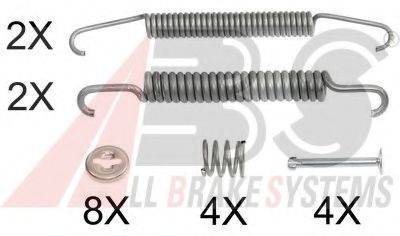 A.B.S. 0548Q Комплектующие, тормозная колодка