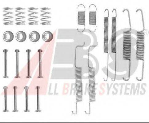 A.B.S. 0569Q Комплектующие, тормозная колодка