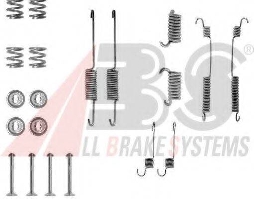 A.B.S. 0599Q Комплектующие, тормозная колодка