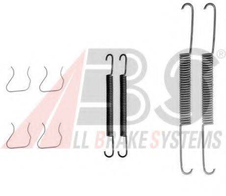 A.B.S. 0631Q Комплектующие, тормозная колодка