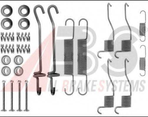 A.B.S. 0639Q Комплектующие, тормозная колодка