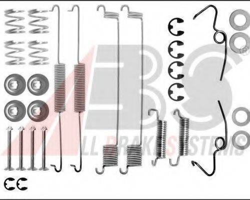 A.B.S. 0641Q Комплектующие, тормозная колодка