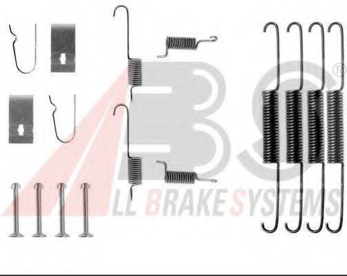 A.B.S. 0664Q Комплектующие, тормозная колодка