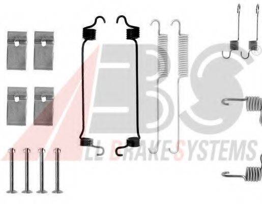 A.B.S. 0677Q Комплектующие, тормозная колодка
