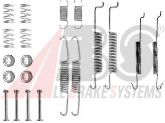 A.B.S. 0680Q Комплектующие, тормозная колодка