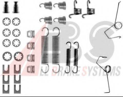 A.B.S. 0686Q Комплектующие, тормозная колодка