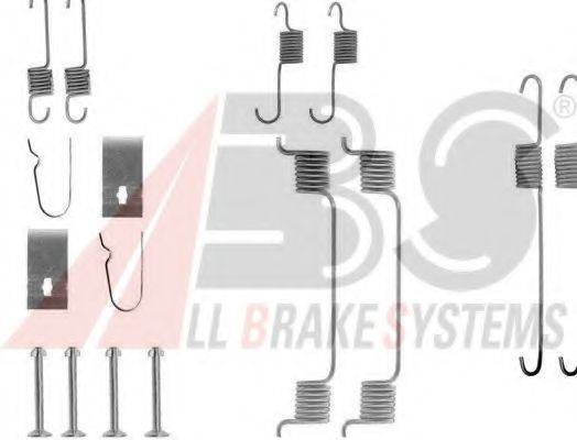 A.B.S. 0700Q Комплектующие, тормозная колодка