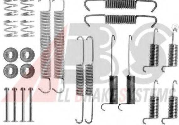 A.B.S. 0712Q Комплектующие, тормозная колодка