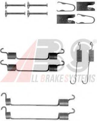 A.B.S. 0797Q Комплектующие, тормозная колодка