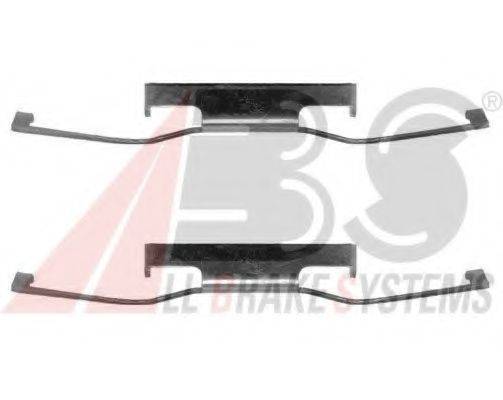 A.B.S. 1011Q Комплектующие, колодки дискового тормоза