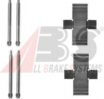 A.B.S. 1039Q Комплектующие, колодки дискового тормоза