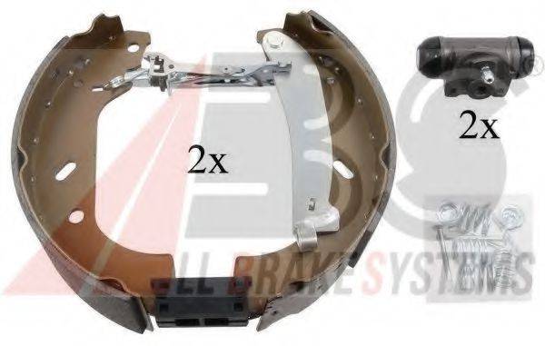 A.B.S. 111409 Комплект тормозных колодок