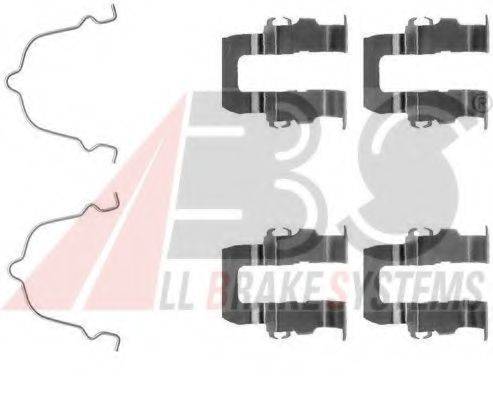 A.B.S. 1119Q Комплектующие, колодки дискового тормоза