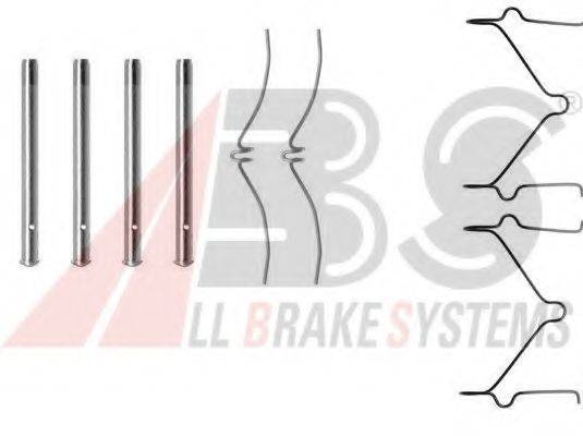 A.B.S. 1126Q Комплектующие, колодки дискового тормоза