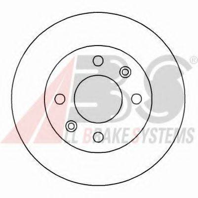 A.B.S. 15112OE Тормозной диск