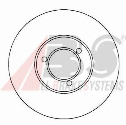 A.B.S. 15413OE Тормозной диск