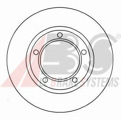 A.B.S. 15615 Тормозной диск