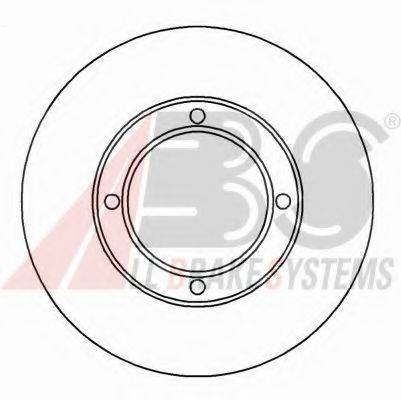 A.B.S. 15658 Тормозной диск