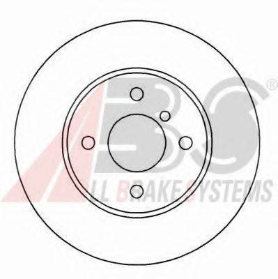A.B.S. 15767 Тормозной диск