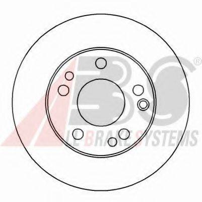 A.B.S. 15816OE Тормозной диск