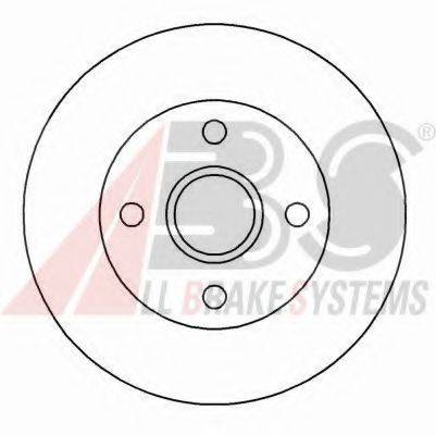 A.B.S. 15861 Тормозной диск