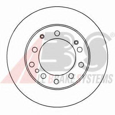 A.B.S. 15940 Тормозной диск