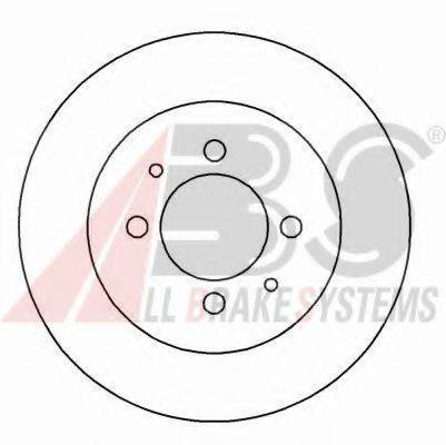 A.B.S. 16214 Тормозной диск