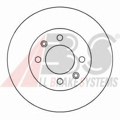 A.B.S. 16238 Тормозной диск