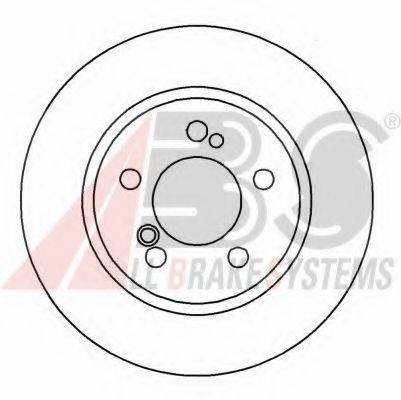 A.B.S. 16259 Тормозной диск