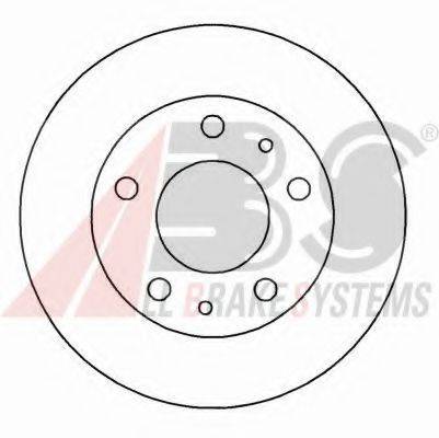 A.B.S. 16292 Тормозной диск
