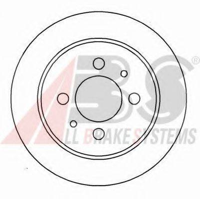 A.B.S. 16474 Тормозной диск