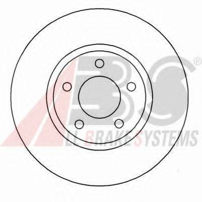 A.B.S. 16949OE Тормозной диск