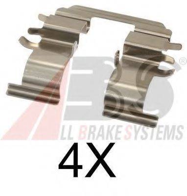 A.B.S. 1746Q Комплектующие, колодки дискового тормоза