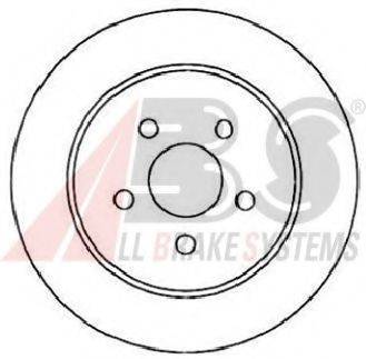 A.B.S. 17953 Тормозной диск