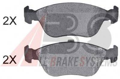 A.B.S. 35044OE Комплект тормозных колодок, дисковый тормоз