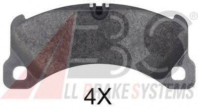 A.B.S. 37918OE Комплект тормозных колодок, дисковый тормоз