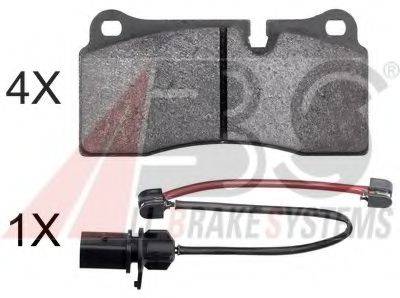 A.B.S. 37986 Комплект тормозных колодок, дисковый тормоз