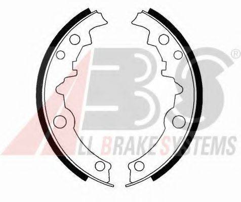 A.B.S. 40553 Комплект тормозных колодок