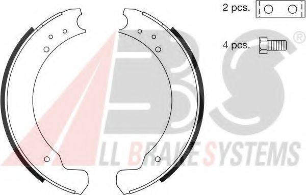A.B.S. 8619 Комплект тормозных колодок