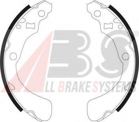 A.B.S. 9077 Комплект тормозных колодок