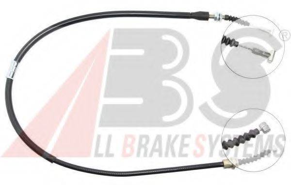 A.B.S. K11248 Трос, стояночная тормозная система