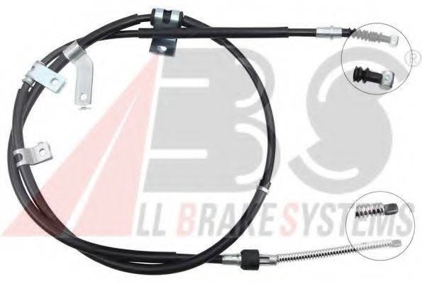 A.B.S. K12080 Трос, стояночная тормозная система