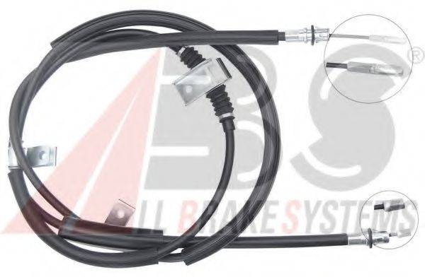 A.B.S. K12100 Трос, стояночная тормозная система