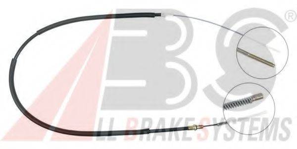 A.B.S. K12676 Трос, стояночная тормозная система