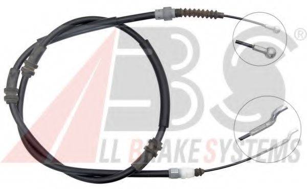 A.B.S. K19852 Трос, стояночная тормозная система