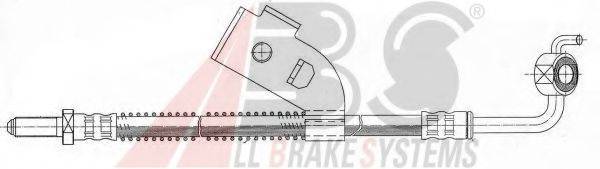 A.B.S. SL3706 Тормозной шланг